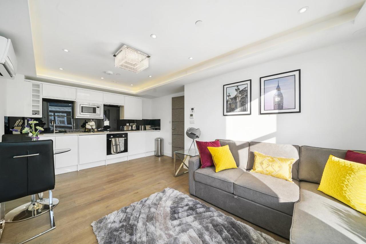 City Prime Apartments London Exterior foto Interior of a serviced apartment in London